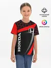 Детская базовая футболка / HONDA / ХОНДА / SPORT