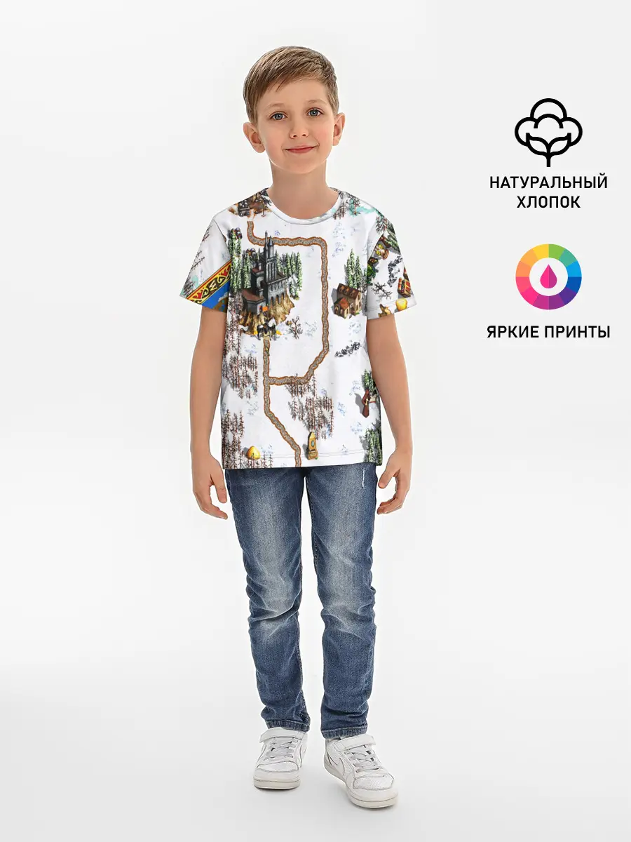 Детская базовая футболка / Heroes of Might and Magic