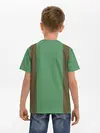 Детская базовая футболка / Спички green