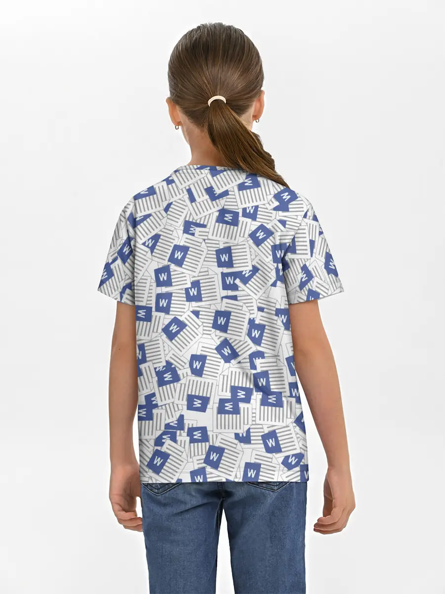 Детская базовая футболка / Документы Word