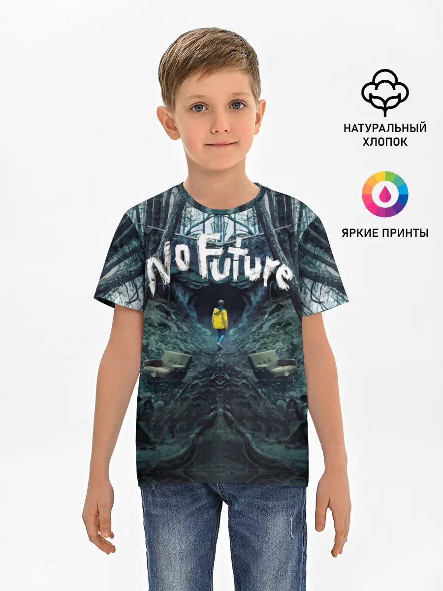 Детская базовая футболка / ТЬМА - No Future