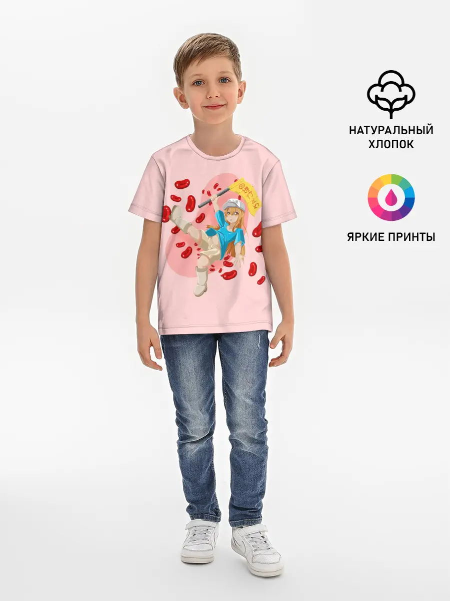 Детская базовая футболка / Platelets