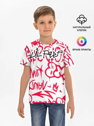 Детская базовая футболка / Lil Peep