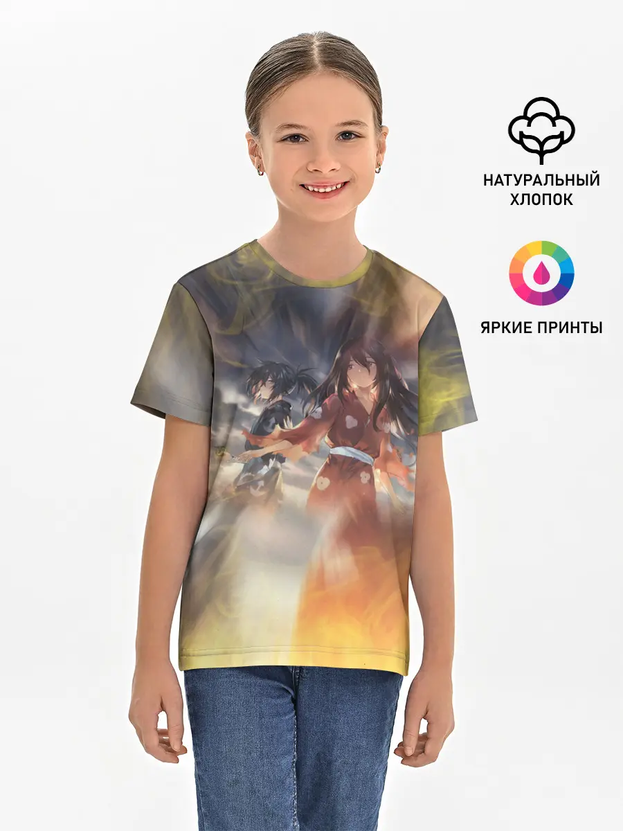 Детская базовая футболка / МИА С ХЯККИМАРУ | ДОРОРО