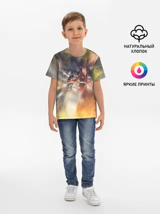 Детская базовая футболка / МИА С ХЯККИМАРУ | ДОРОРО