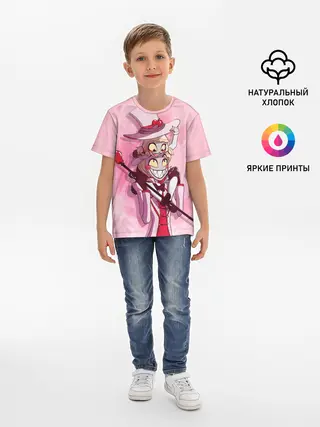 Детская базовая футболка / Отель хазбин