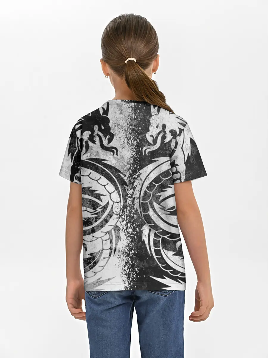 Детская базовая футболка / ДРАКОНЫ | DRAGONS