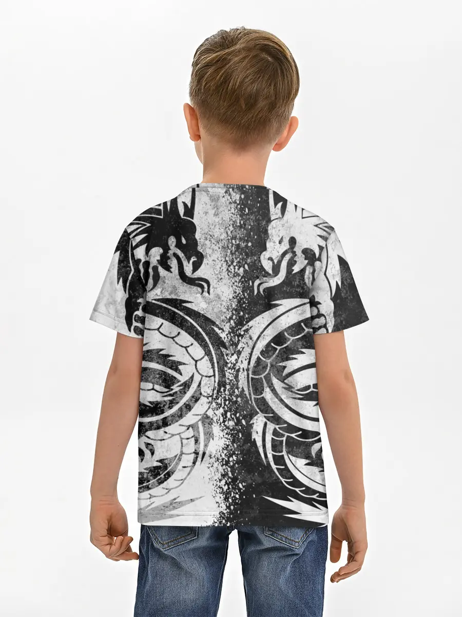 Детская базовая футболка / ДРАКОНЫ | DRAGONS