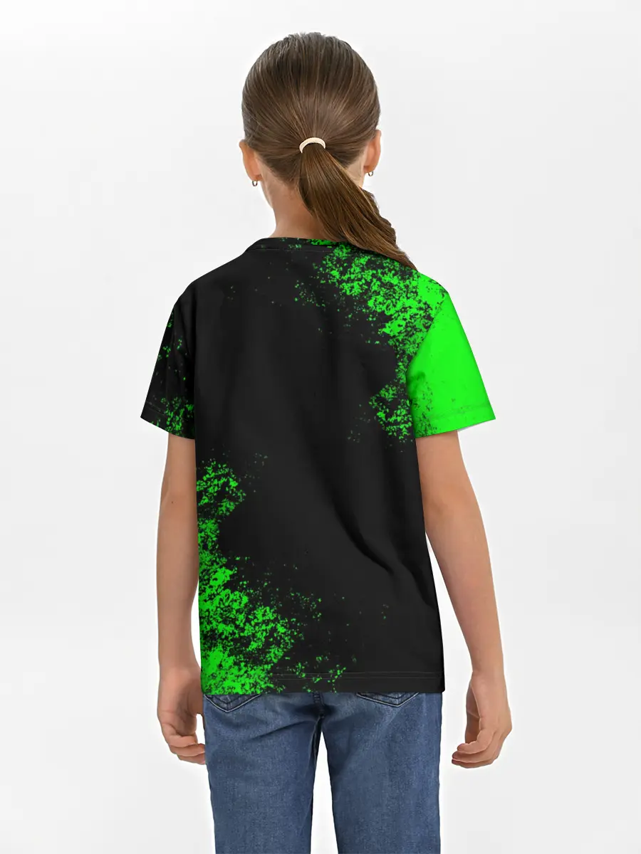 Детская базовая футболка / MINECRAFT CREEPER