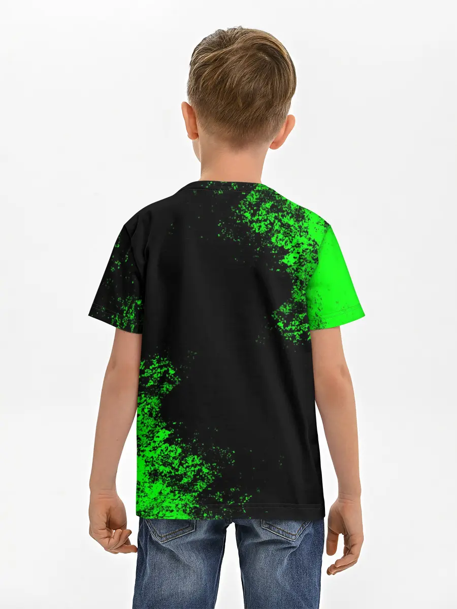 Детская базовая футболка / MINECRAFT CREEPER