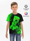 Детская базовая футболка / MINECRAFT CREEPER