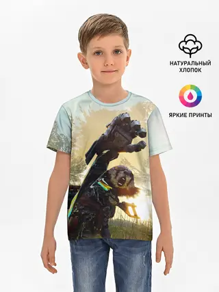 Детская базовая футболка / Biomutant | Биомутант рука