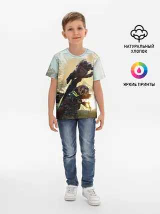 Детская базовая футболка / Biomutant | Биомутант рука
