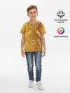 Детская базовая футболка / ЗОЛОТОЙ УЗОР.