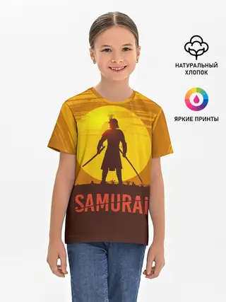 Детская базовая футболка / САМУРАЙ