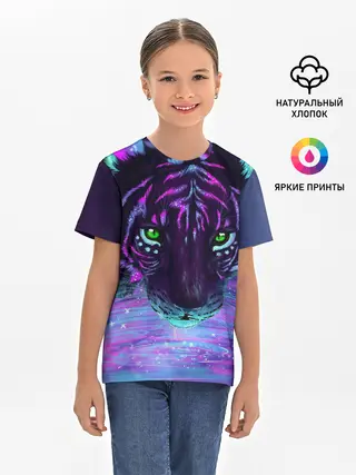 Детская базовая футболка / Киса