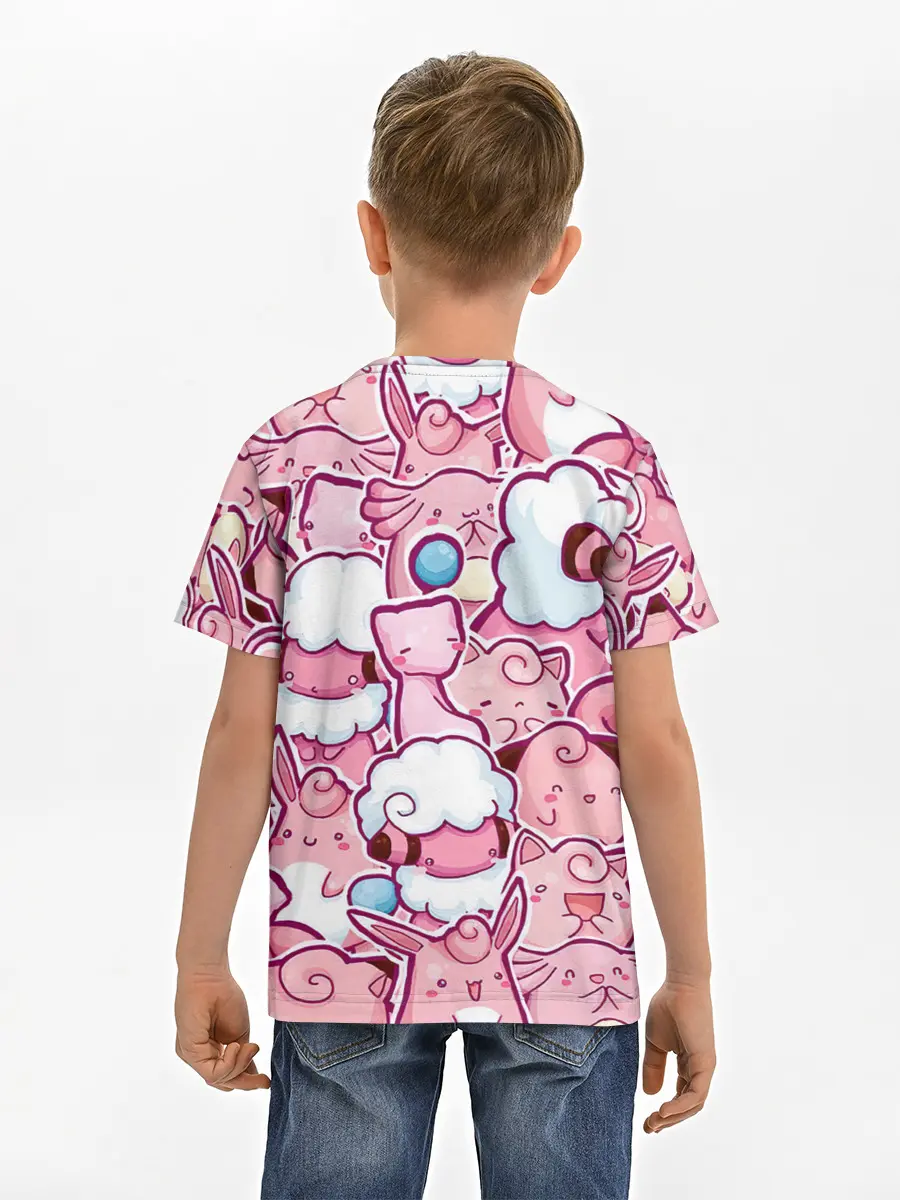Детская базовая футболка / Розовое собрание