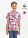 Детская базовая футболка / Розовое собрание