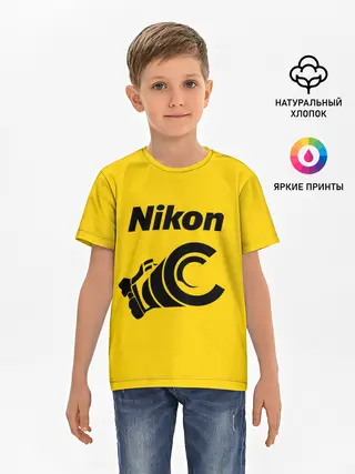 Детская базовая футболка / Никон