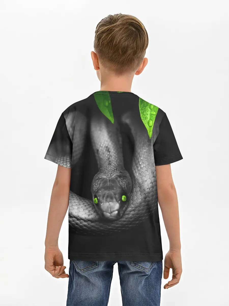 Детская базовая футболка / Змея