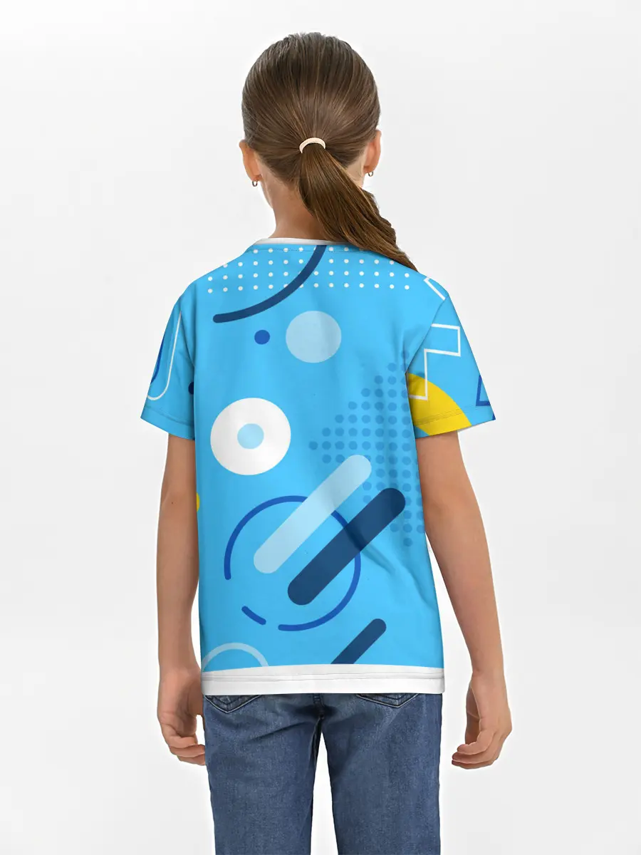 Детская базовая футболка / Геометрические фигуры