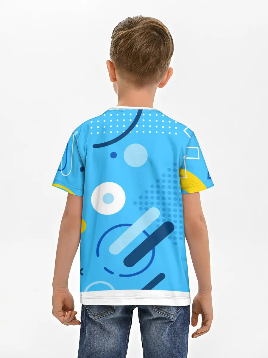 Детская базовая футболка / Геометрические фигуры