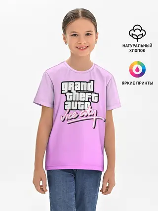 Детская базовая футболка / Grand Theft Auto vice city