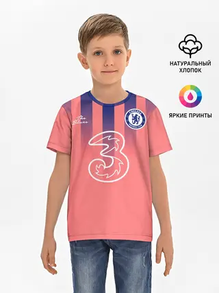 Детская базовая футболка / CHELSEA резервная сезон 20/21