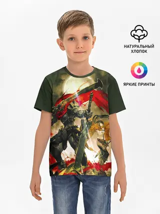 Детская базовая футболка / Momonga & Narberal Gamma