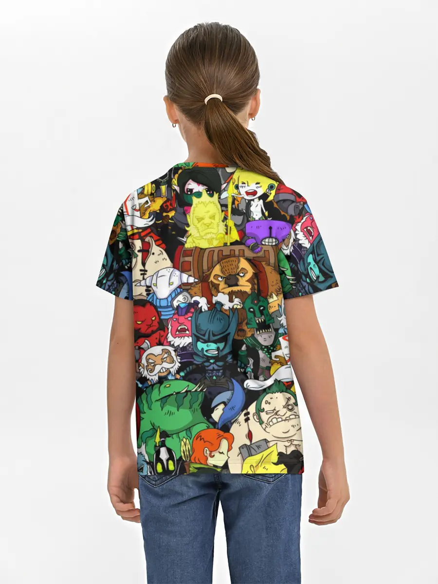 Детская базовая футболка / Дота 2