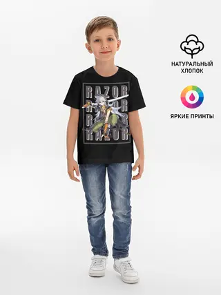 Детская базовая футболка / Genshin Impact