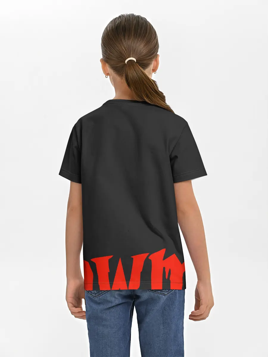 Детская базовая футболка / Cat of war