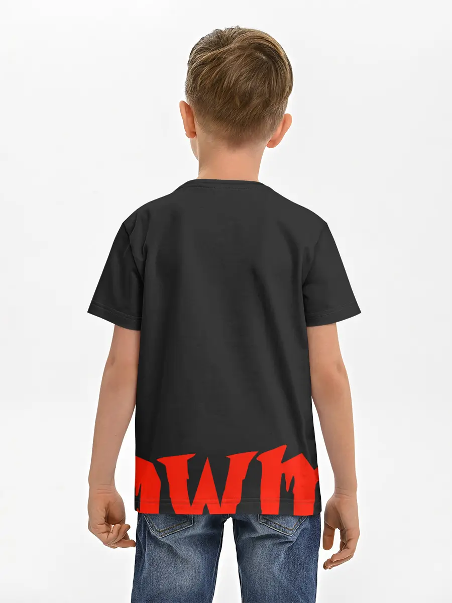 Детская базовая футболка / Cat of war