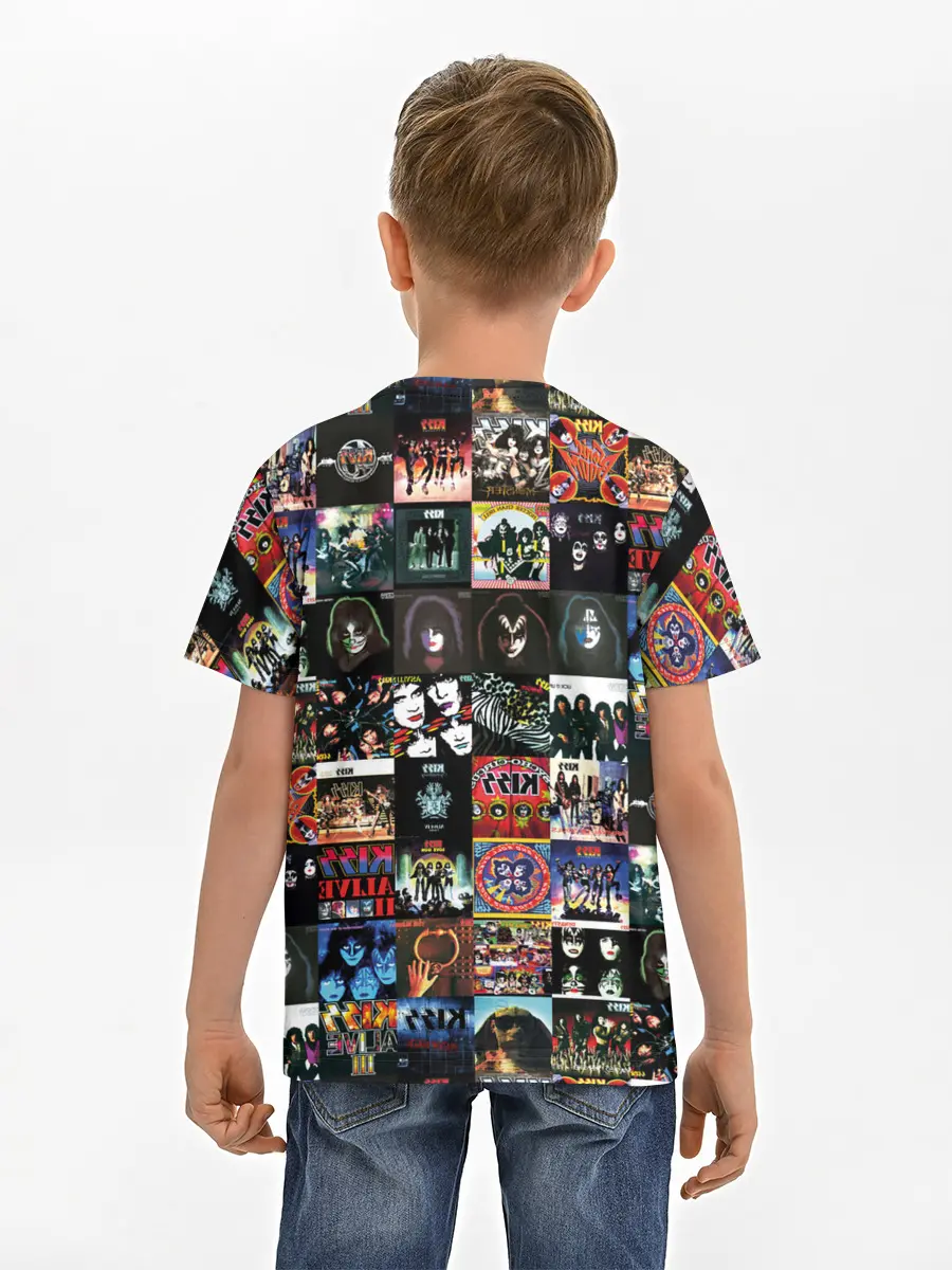 Детская базовая футболка / Kiss