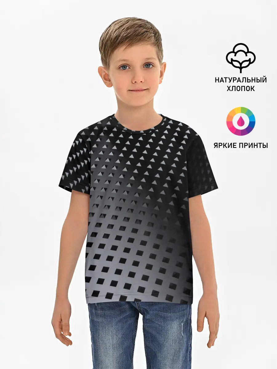 Детская базовая футболка / Текстура.