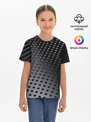 Детская базовая футболка / Текстура.