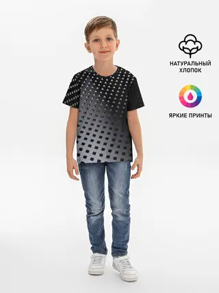 Детская базовая футболка / Текстура.