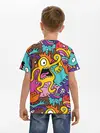 Детская базовая футболка / crazy abstraction