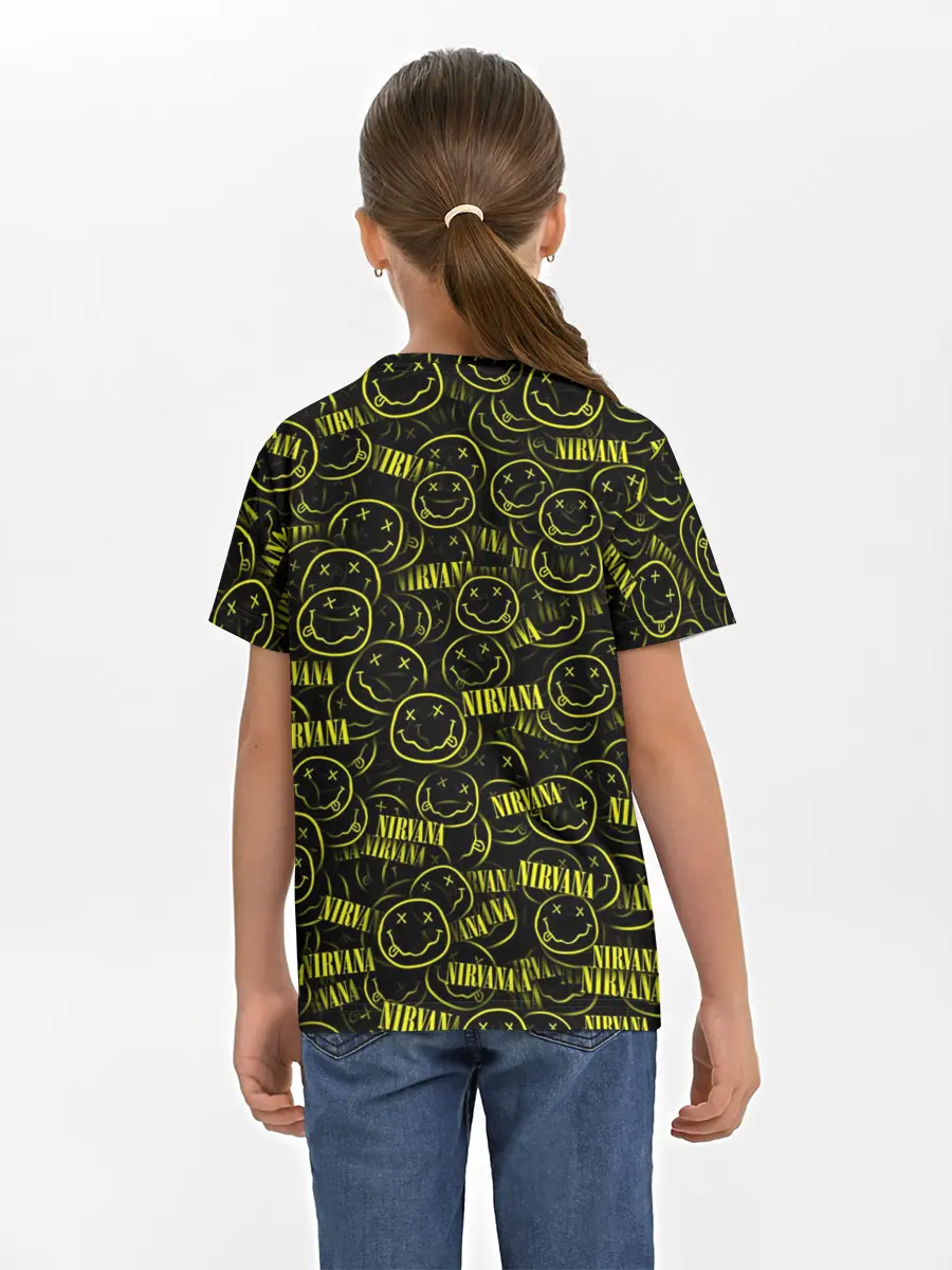 Детская базовая футболка / Нирвана