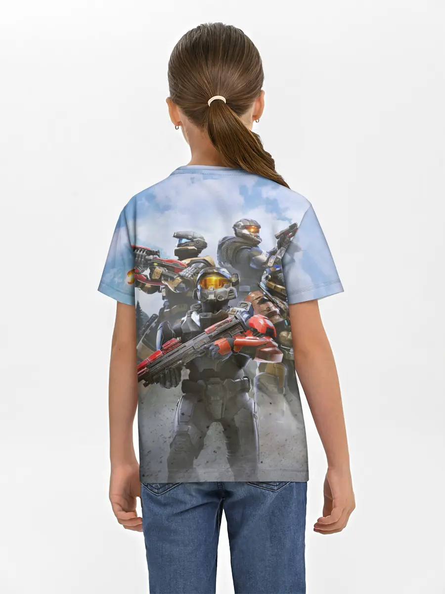 Детская базовая футболка / Halo Infinite