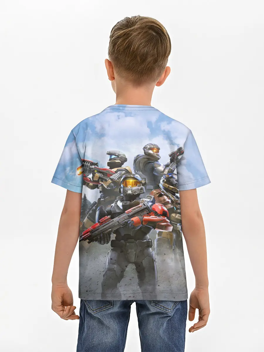 Детская базовая футболка / Halo Infinite