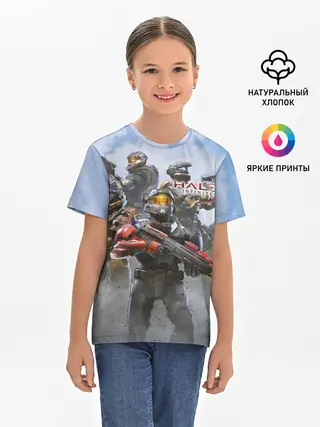 Детская базовая футболка / Halo Infinite
