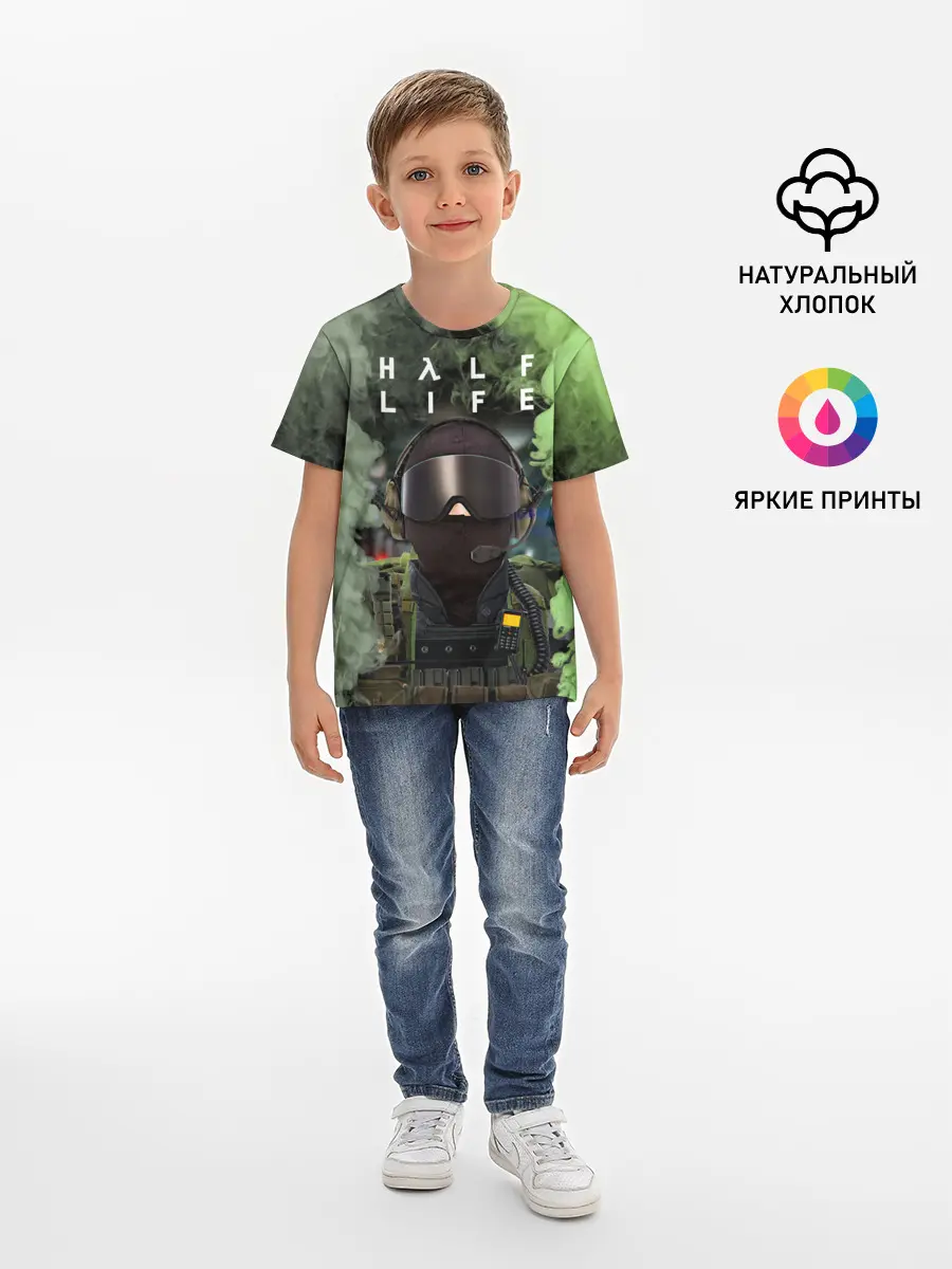 Детская базовая футболка / Opposing Force | Half-Life