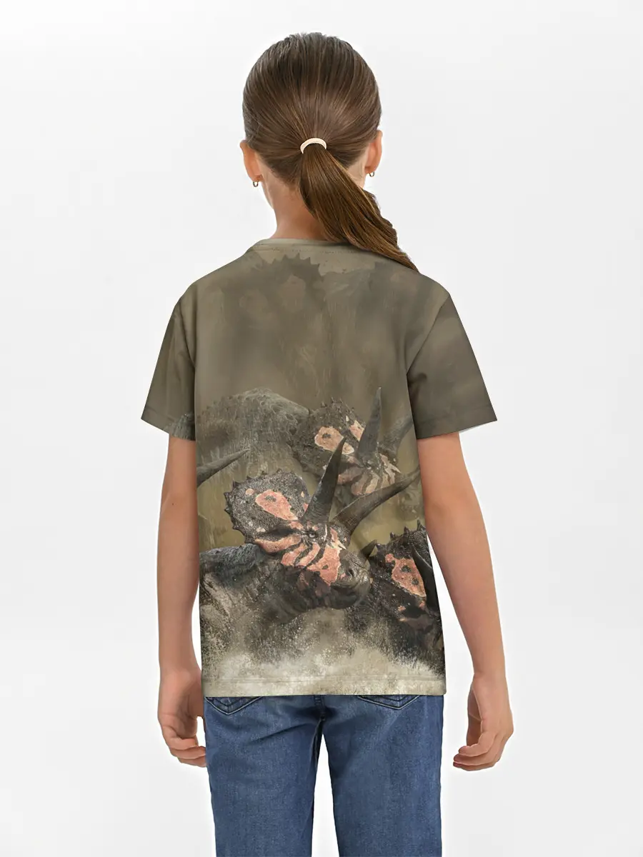 Детская базовая футболка / Jurassic World | Мир Юрского Периода