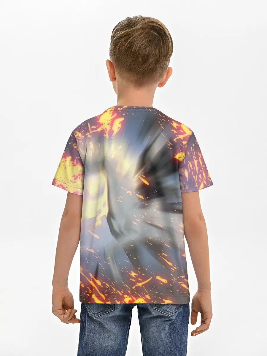 Детская базовая футболка / Хяккимару и Мидоро | Дороро