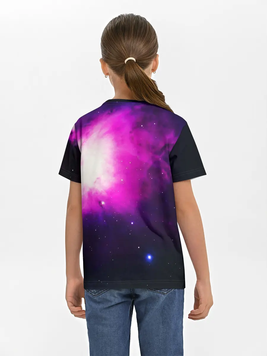 Детская базовая футболка / Space