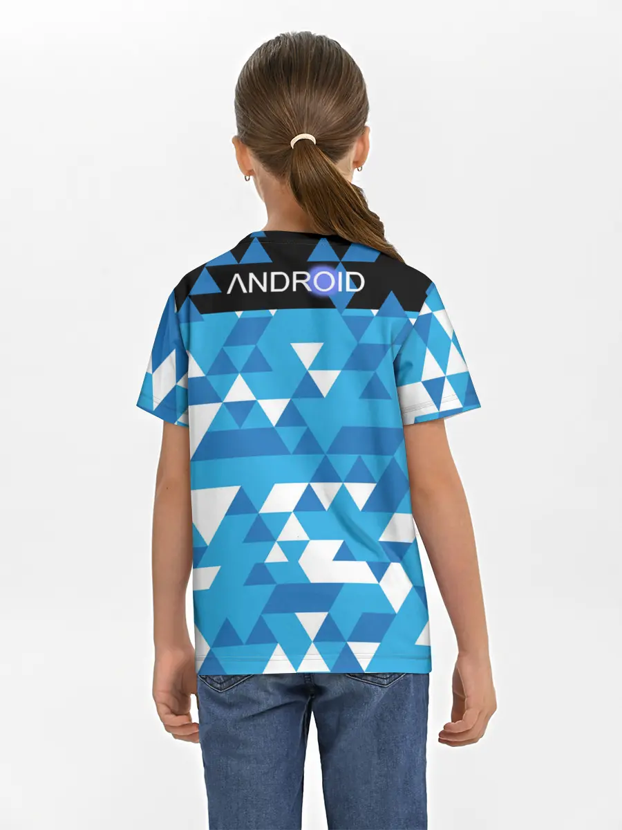 Детская базовая футболка / Detroit:become