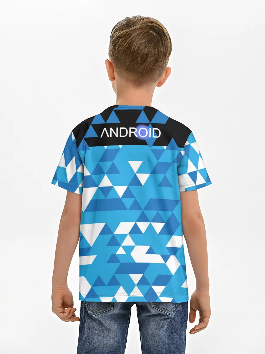 Детская базовая футболка / Detroit:become