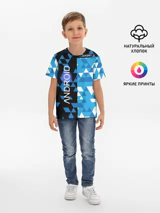 Детская базовая футболка / Detroit:become