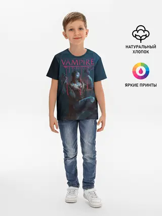 Детская базовая футболка / Vampire: The Masquerade